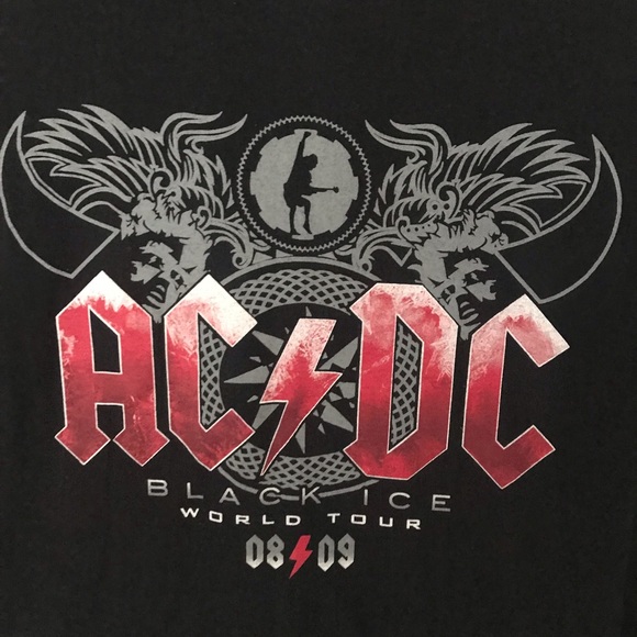 08-09 AC/DC Tour T-shirt - Picture 2 of 4